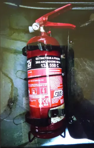 Extintor manual