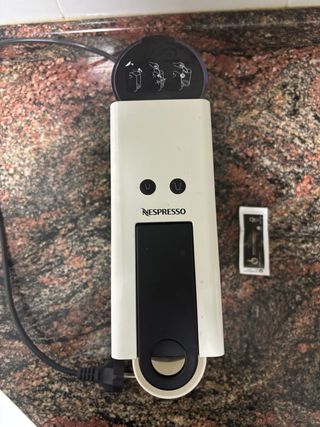 Cafetera Nespresso Krups Blanca