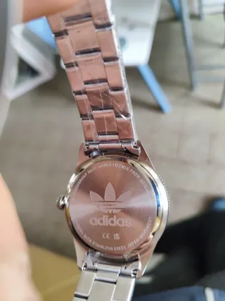 Orologio Adidas Argento e Nero model 3