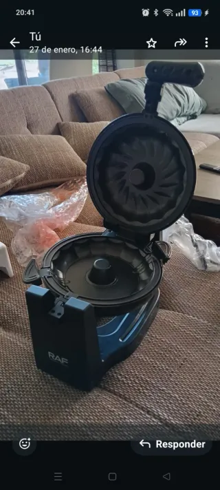 Bizcochera RAF nueva en caja