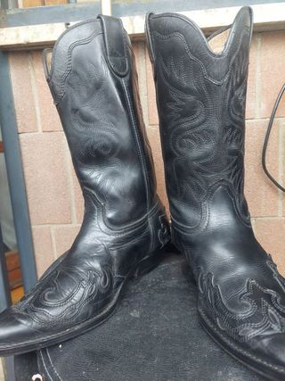 Stivali cowboy pelle uomo n.42