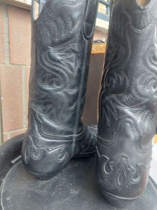 Stivali cowboy pelle uomo n.42