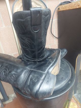 Stivali cowboy pelle uomo n.42