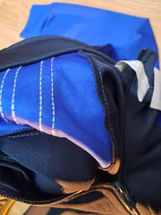 Chándal Adidas Negro y Azul Talla XXL