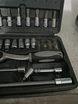 Kit de carraca y puntas herramienta profesional