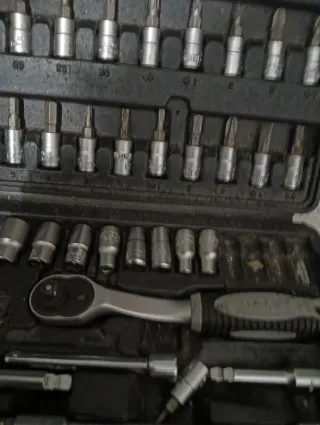 Kit de carraca y puntas herramienta profesional