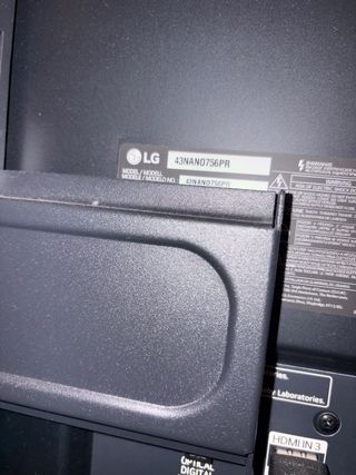 Televisión LG NanoCell 43 Pulgadas 4K