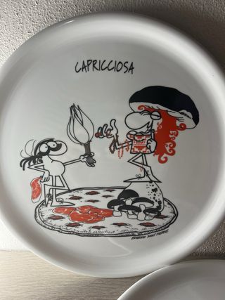 Servizio 6 piatti pizza Arte Factory