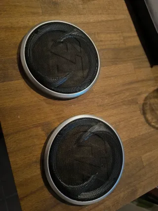 Rejillas Altavoces Ground Zero 5'25 Negro/Plata