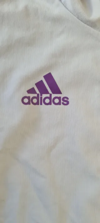 Chaqueta Adidas Real Madrid Morado Blanco