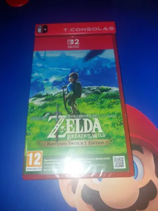-PRECINTADO- ZELDA BREATH OF THE WILD Switch 2