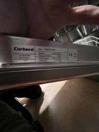 Lavavajillas Corberó CLV760IX