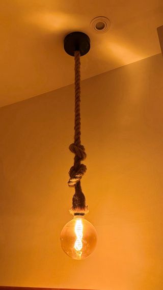 Pack 2 Lámparas Cuerda Natural