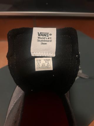 Zapatillas Vans Mujer Grises