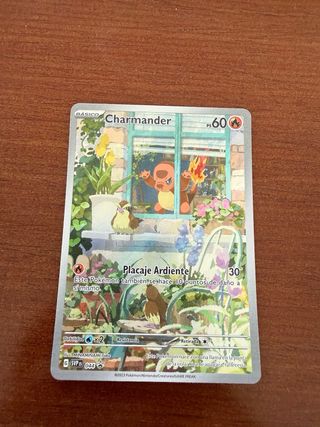 Carta Pokémon Milotic EX y Charmander