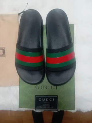 Chanclas Gucci Talla 41