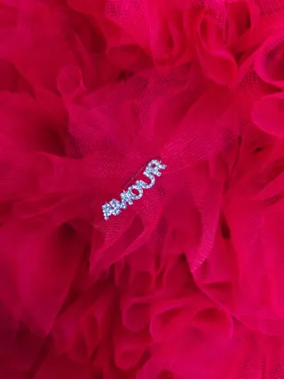 Orecchino Amour con strass