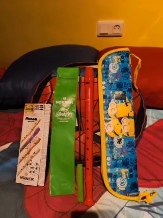 Flauta Hohner Melody Blockflöte Roja