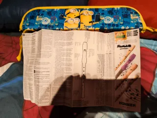 Flauta Hohner Melody Blockflöte Roja