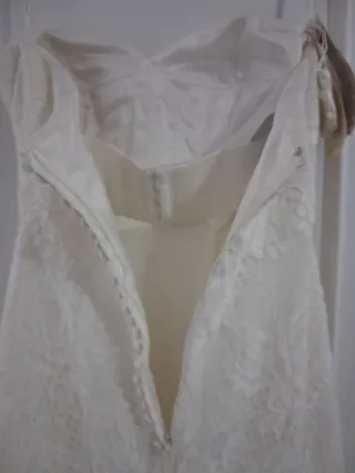 Vestido novia Luna Novias T40 nuevo sin arreglos