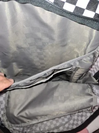 Mochila Vans Constructor Negra y blanca