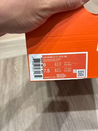 Nike Air Winflow 11 GoreTex Viola/Rosso