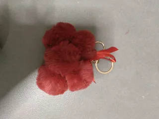 Portachiavi Pon Pon Rosso Guy Laroche