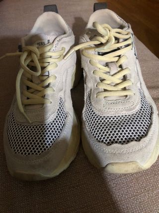 Deportivas Scalpers Beige Talla 38 Mujer