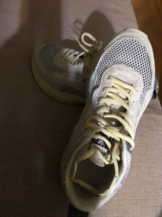 Deportivas Scalpers Beige Talla 38 Mujer