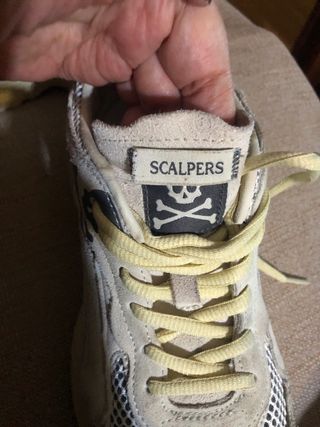 Deportivas Scalpers Beige Talla 38 Mujer