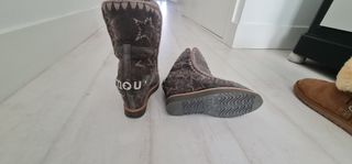 Botas MOU Eskimo cuña Swaroski & Star
