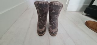 Botas MOU Eskimo cuña Swaroski & Star