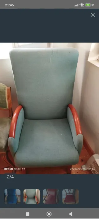 Mueble de dormitorio de madera