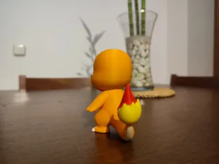 Figura Charmander Chibi en 3D |  Envío inmediato