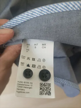 Camisa original HUGO BOSS (Línea BOSS)