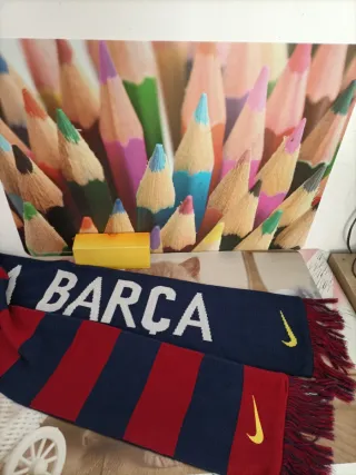 Bufanda F.C. Barcelona Nike Azul y Roja