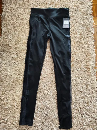 Leggings Panda Pretos Tamanho S