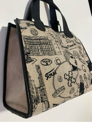 Bolso Tous Aniversario Beige y Negro