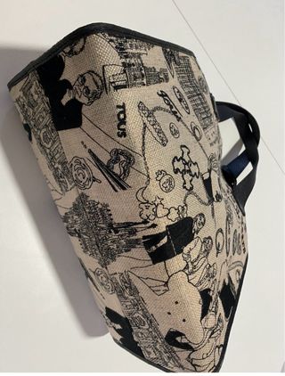 Bolso Tous Aniversario Beige y Negro