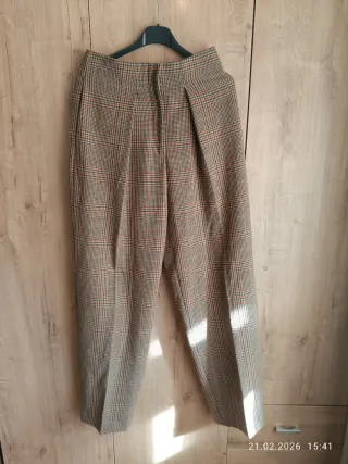 Pantalones de cuadros