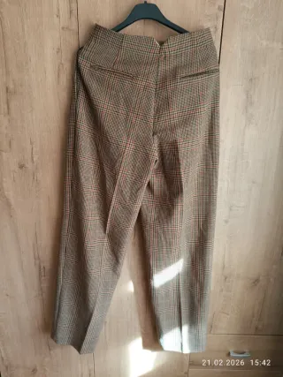 Pantalones de cuadros