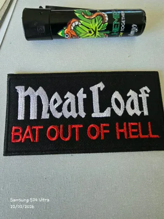 Patch Meat Loaf Bat Out Of Hell