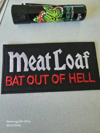 Patch Meat Loaf Bat Out Of Hell