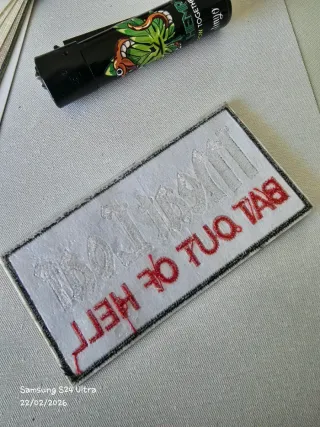 Patch Meat Loaf Bat Out Of Hell