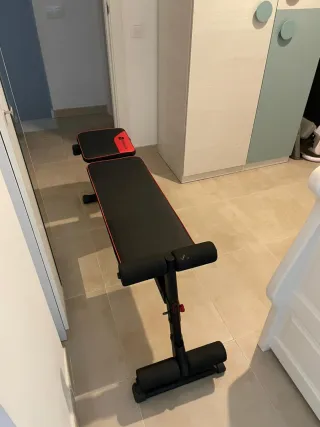 Banco de musculación plegable