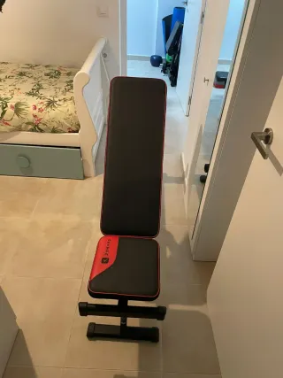 Banco de musculación plegable