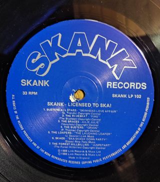 Vinilo Licensed To Ska Skank 1988