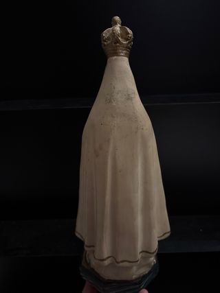 Antigua Virgen de Fátima con niños pastores Olot