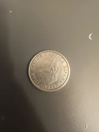Moneda Plata Juan Carlos I Rey España 1994