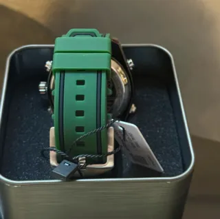 Reloj Frederic Hombre Negro y Verde